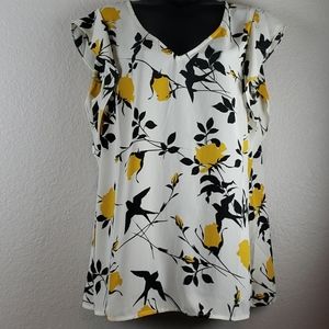 CAbi | Women's Birdwatcher Blouse Sz L